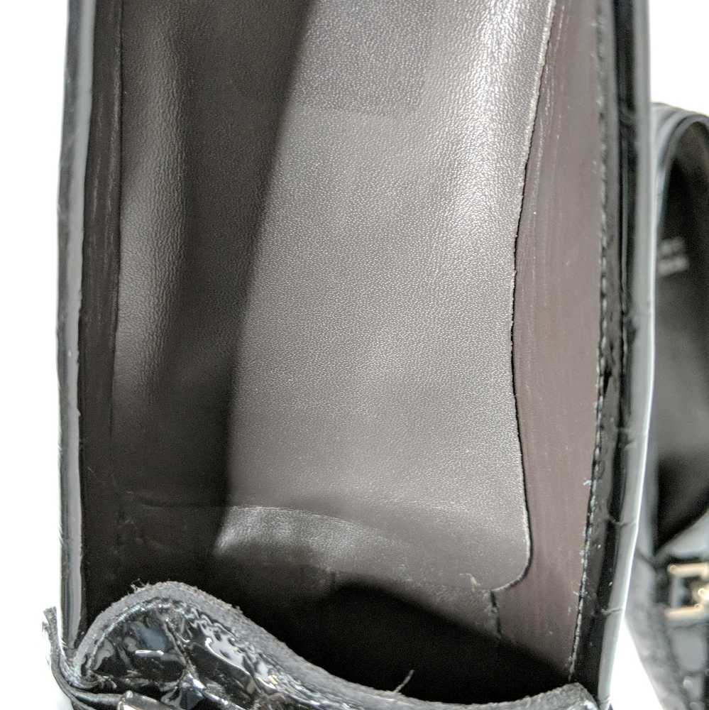 Stuart Weitzman Black Rascal Loafer Size 7 - Picture 9 of 10
